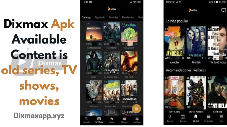 dixmax apk content